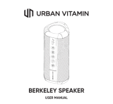 URBAN VITAMIN IPX7 Berkeley Speaker Manuale utente