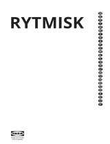 IKEA 003.923.24 RYTMISK Wall Mounted Extractor Hood Stainless Steel 60cm Manuale utente