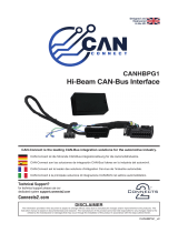 CAN CONNECT CANHBPG1 Hi-Beam CAN-Bus Interface Manuale utente