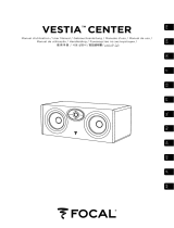 Focal Vestia Center Manuale utente