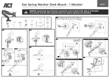 ACT AC8311 Gas Spring Monitor Desk Mount Guida d'installazione