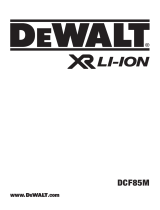 DeWalt DCF85ME2GT Manuale utente