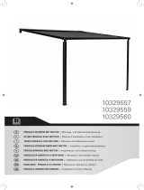 Hornbach 10329557 Pergola Awning Motorised Istruzioni per l'uso