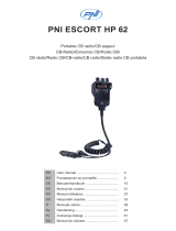 PNI Escort HP 62 Portable CB Radio Manuale utente