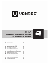 Vonroc JS504DC Pendulum Jigsaw Manuale utente