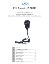 PNI Escort HP 62 DE Portable CB radio Manuale utente