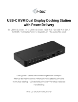 i-tec C31 USB-C Dual Display Power Station Guida utente