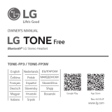 LG TONE-FP3 Manuale utente