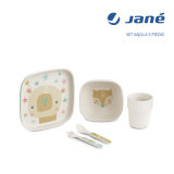 Jan 70232 T59 Melamine Baby Tableware Manuale utente