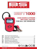 BS BATTERY BST 1000 Lead Acid and Lithium Battery Tester Manuale utente