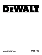 DeWalt D28715 Manuale utente