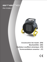 Emerio FH-111235.1 Construction Fan Heater Manuale utente