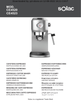 Solac CE4520 Espresso Coffee Maker Manuale utente