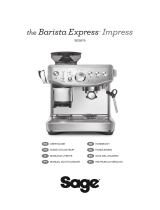 Sage BES875 the Barista Express Impress Guida utente