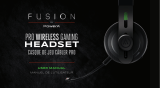 Fusion Pro Wireless Gaming Headset Manuale utente