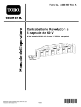 Toro Revolution 60V 6-Pod Battery Charger Manuale utente