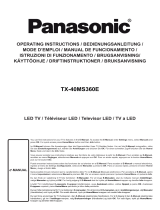 Panasonic TX40MS360E Guida Rapida