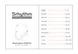 Srhythm NC25 NiceComfort 25 Foldable Lightweight ANC Headphones Manuale utente