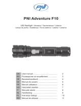 PNI Adventure F10 LED Flashlight Manuale utente