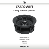 PROEL CA PA CS602WIFI Manuale utente