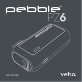 Veho Pebble PZ-6 Rugged Portable Power Bank Manuale utente