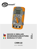 Sonel CMM-10 Manuale utente