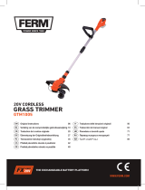 Ferm GTM1005 20V Cordless Grass Trimmer Istruzioni per l'uso