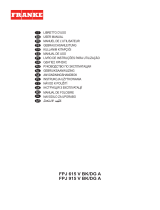 Franke FPJ 615 V BK/DG A Hood Black Glass Manuale utente