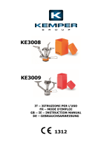Kemper KE3008 Stoves and Lamps Manuale utente