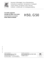 KaVo Filter drawer H50 & G50 Istruzioni per l'uso