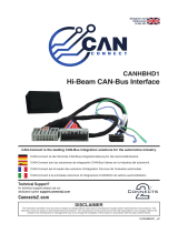 CAN CONNECT CANHBHD1 Hi-Beam CAN-Bus Interface Manuale utente