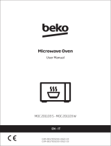 Beko MOC 201103 S Microwave Oven Manuale utente
