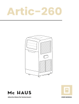 Mc Haus Artic-260 Portable Air Conditioner Manuale utente