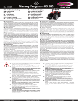 Jamara Traktor Massey Ferguson MF 8S 265 Manuale del proprietario