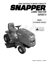 Simplicity MANUAL, OPS, SNAPPER AWS TRACTOR, EURO CONVERSION Manuale utente