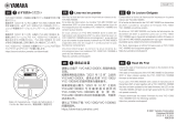 Yamaha YVC-MIC1000EX Informazioni importanti