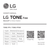 LG TONE-FP5W Manuale utente