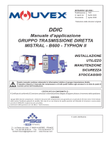 Mouvex 1401-R00 Gruppo trasmissione diretta DDIC Installation Operation Manual