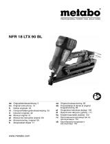 Metabo NFR 18 LTX 90 BL Istruzioni per l'uso