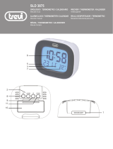 Trevi SLD 3875 Thermometer Digital Clock Manuale utente