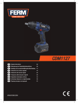 Ferm CDM1127 Cordless Impact Wrench 18V Manuale utente