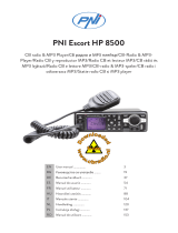 PNI Escort HP 8500 CB Radio and MP3 Player Manuale utente