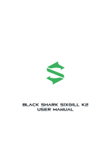 Black Shark SIXGILL K2 Mechanical Gaming Keyboard Manuale utente