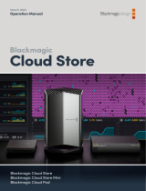Blackmagic Cloud Store  Manuale utente