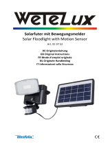 Wetelux 91 97 52 Solar Floodlight Manuale utente