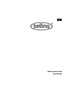 Belling CHIM903GSS Cooker Hood Manuale utente