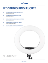 Dörr SL-480 SET LED STUDIO RING LIGHT Manuale utente