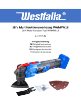 Westfalia WAMFW18 18V Multi-Function Tool Manuale utente