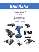 Westfalia Säbelsägen-Aufsatz für 3in1 18V Multi Power Tool Istruzioni per l'uso