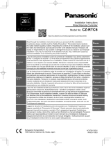 Panasonic CZ-RTC6 Wired Remote Controller Manuale utente